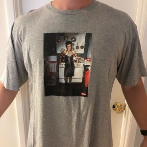 Heather gray supremes shirt